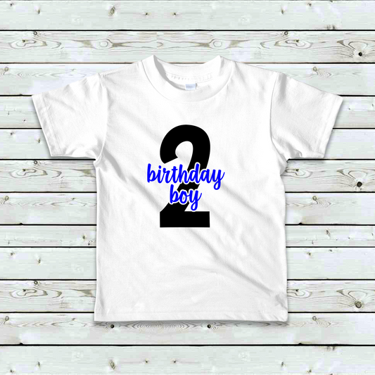 Birthday Boy 2nd Birthday Shirt