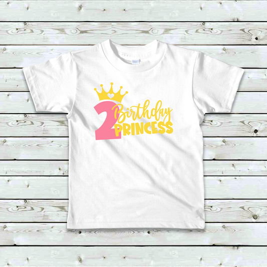 Birthday Princess 2nd Birthday Shirt