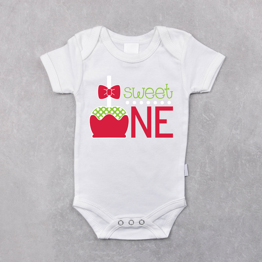 Sweet One First Birthday Baby Bodysuit Onesie or Shirt