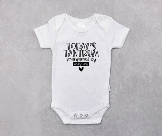 Today's Tantrum Sponsored by Everything Baby Bodysuit Onesie