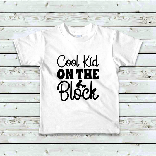 Cool Kid On The Block Toddler Shirt